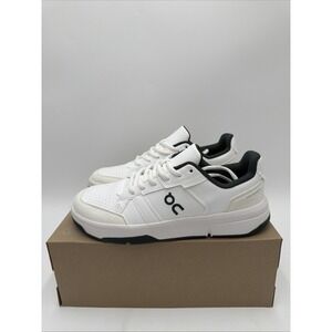 On Women's THE ROGER Clubhouse Shoes White Evergreen Size 8.5 NWB No Lid